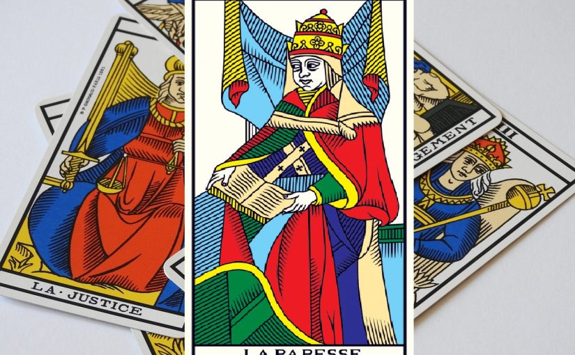 La carte de la Papesse dans le tarot de Marseille : quelles interprétations