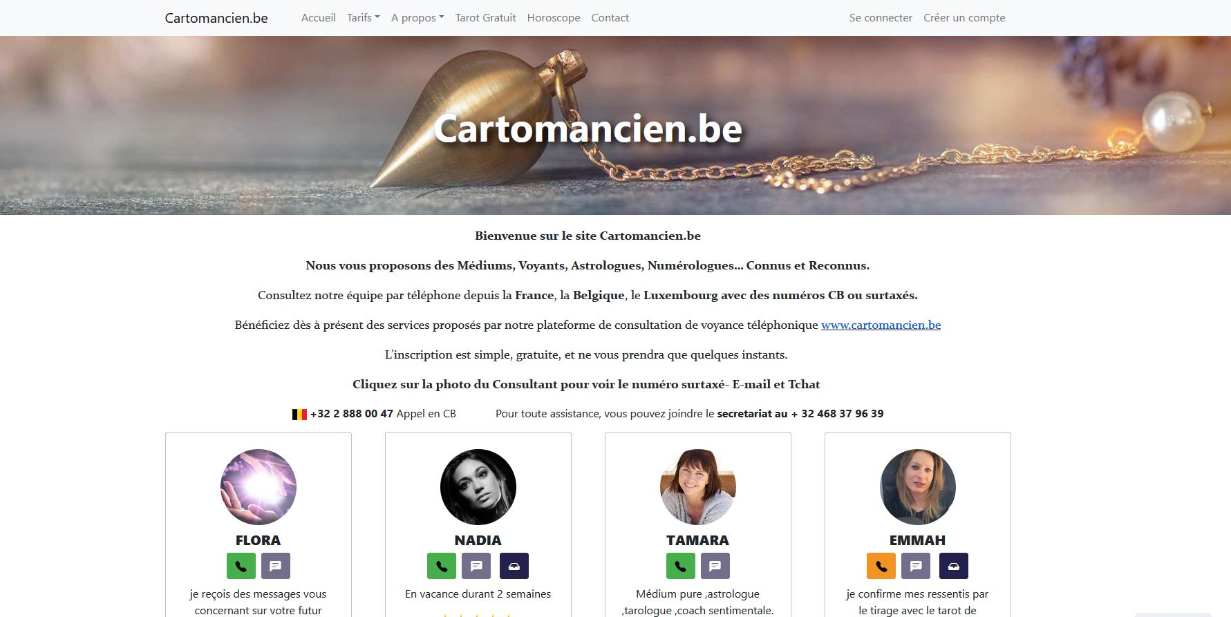 Cartomancien.be